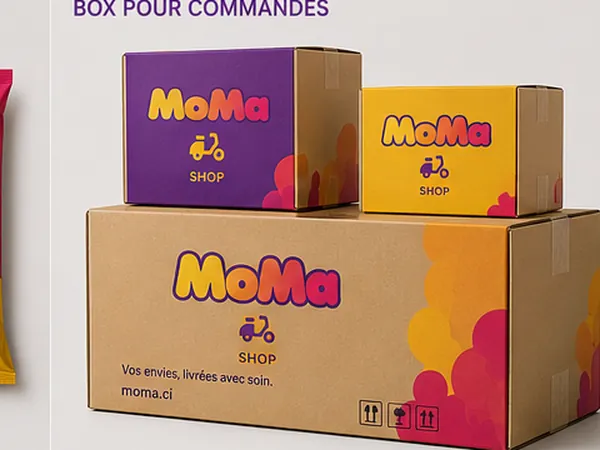 Cartons et box de commande MoMa